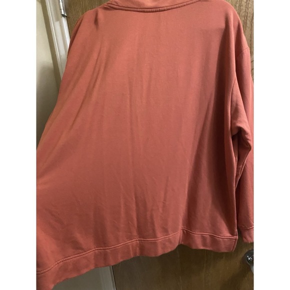 Orvis V-Neck Classic Cozy Sweater Women's Orange Size XXL Plus Soft Comfortable - Picture 8 of 12